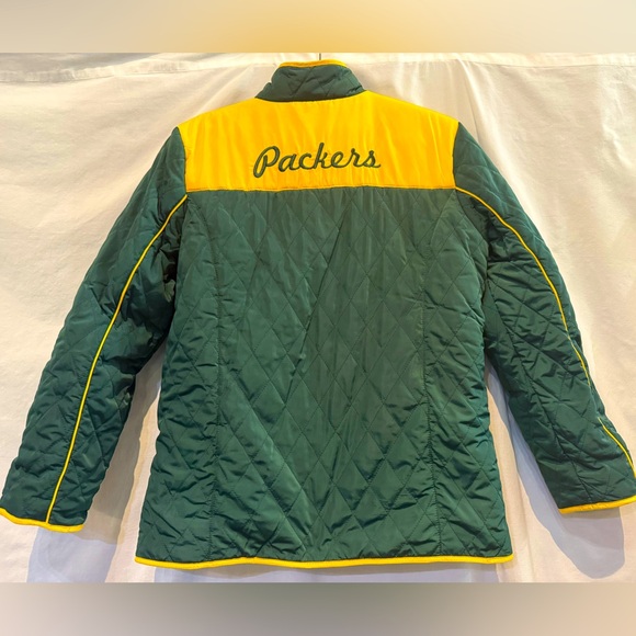 NWOT - Official NFL Merchandise Green Bay Packers Women's Quilted Jacket - Picture 2 of 7